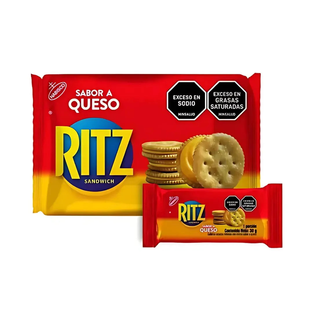 GALLETAS RITZ QUESO X 6UND