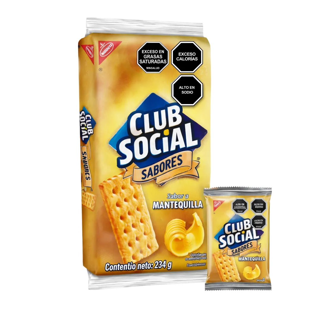 GALLETAS CLUB SOCIAL MANTEQUILLA X 9UND