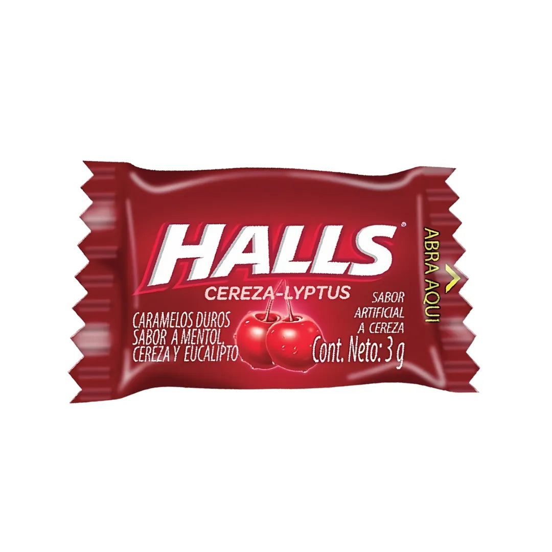 HALLS PEPA CHERRY X 100UND