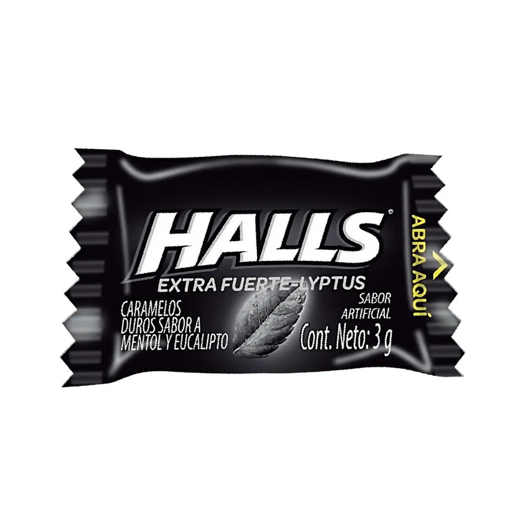 HALLS PEPA EXTRA FUERTE X 100UND