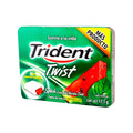 CHICLE TRIDENT TWIST YERBABUENA SANDIA X 17GR