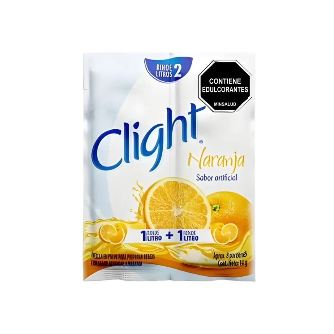 BEBIDA INSTANTANIA CLIGHT NARANJA 