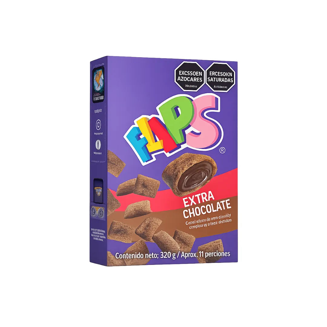 CEREAL FLIPS CHOCO EXTRA X 320GR