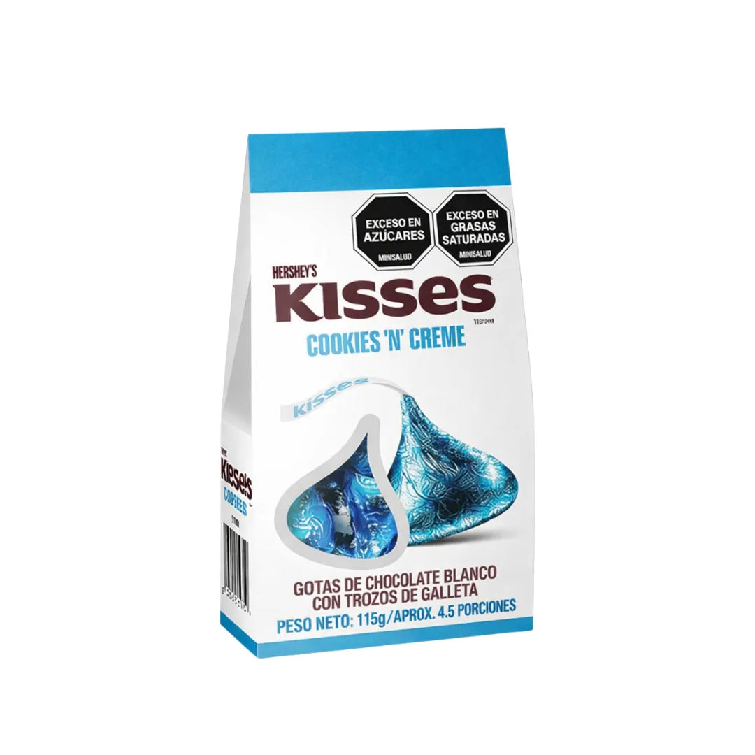 CHOCOLATES HERSHEYS KISSES COOKIES  X 115GR