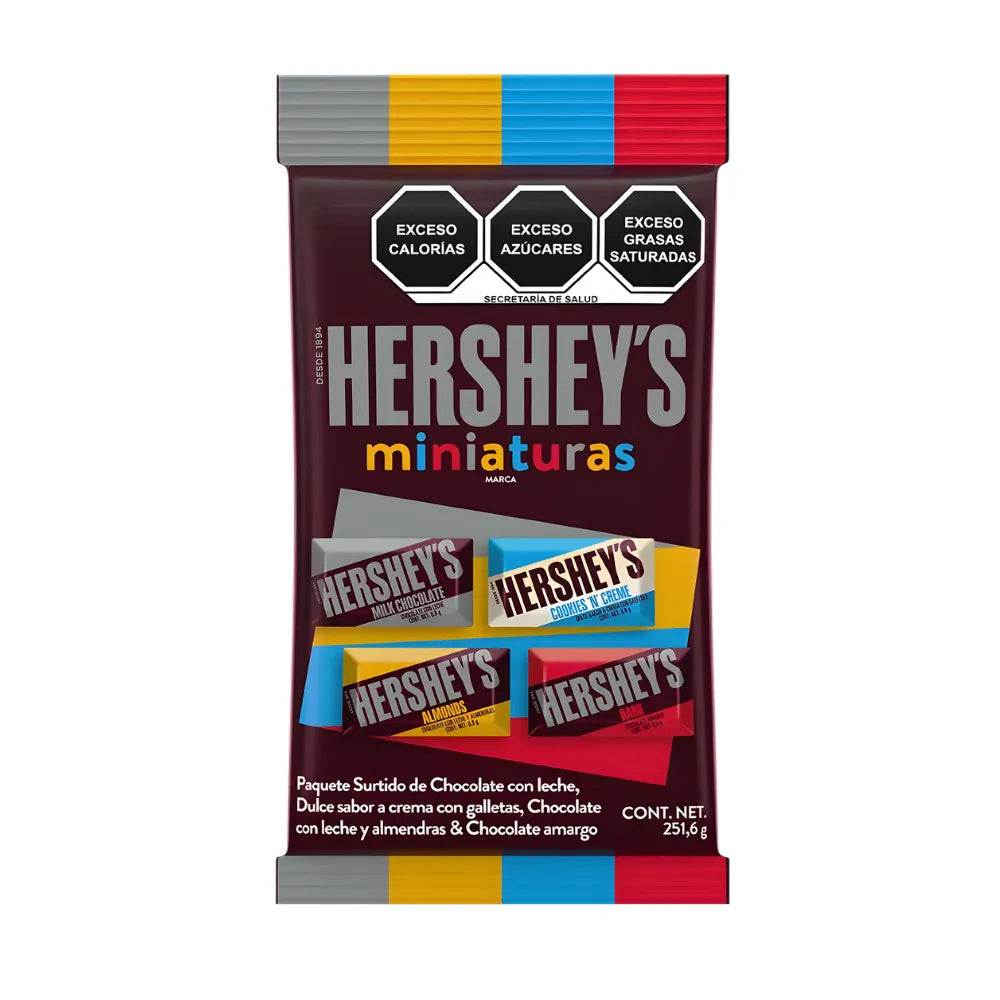 HERSHEYS  MINIATURAS  STDA X 6UND