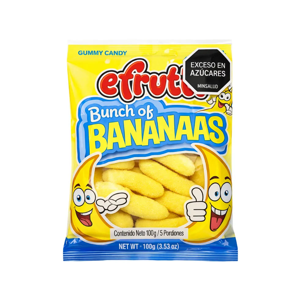 GOMAS BUNCH OF BANANAS EFRUTTI X 100GR