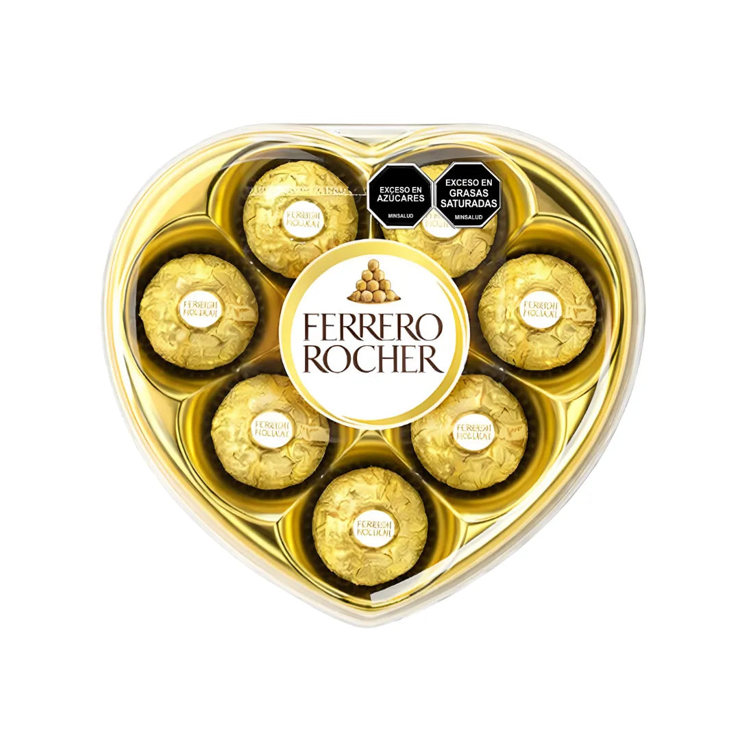CHOCOLATE FERRERO ROCHER CORAZON 8UND
