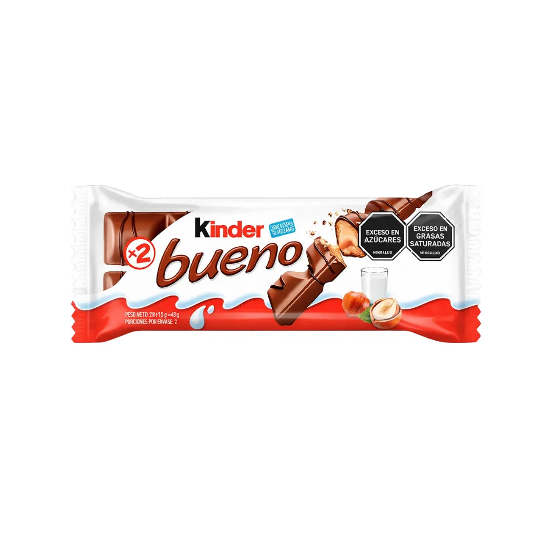 CHOCOLATINA KINDER BUENO X 43GR