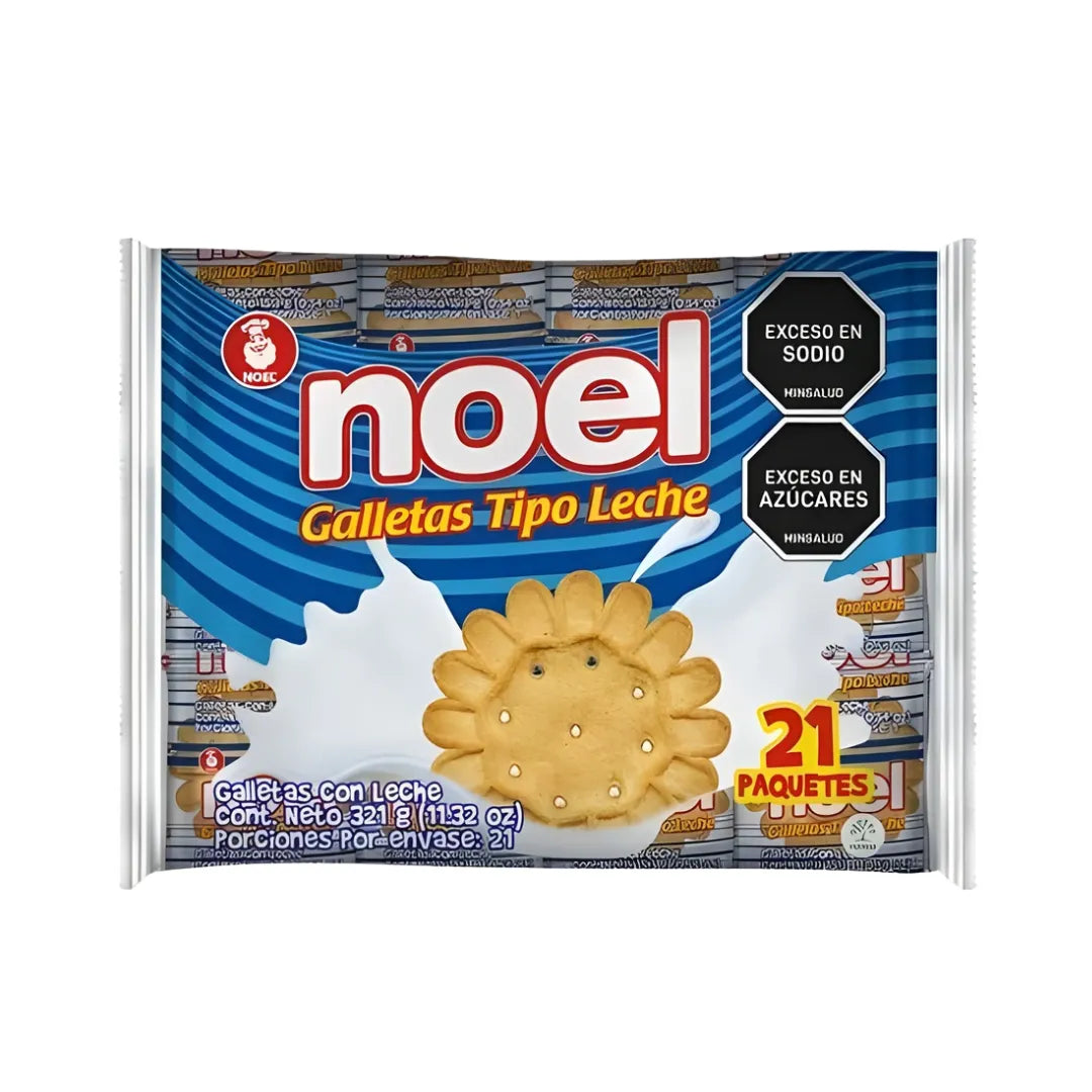 GALLETA TIPO LECHE NOEL X 21UND