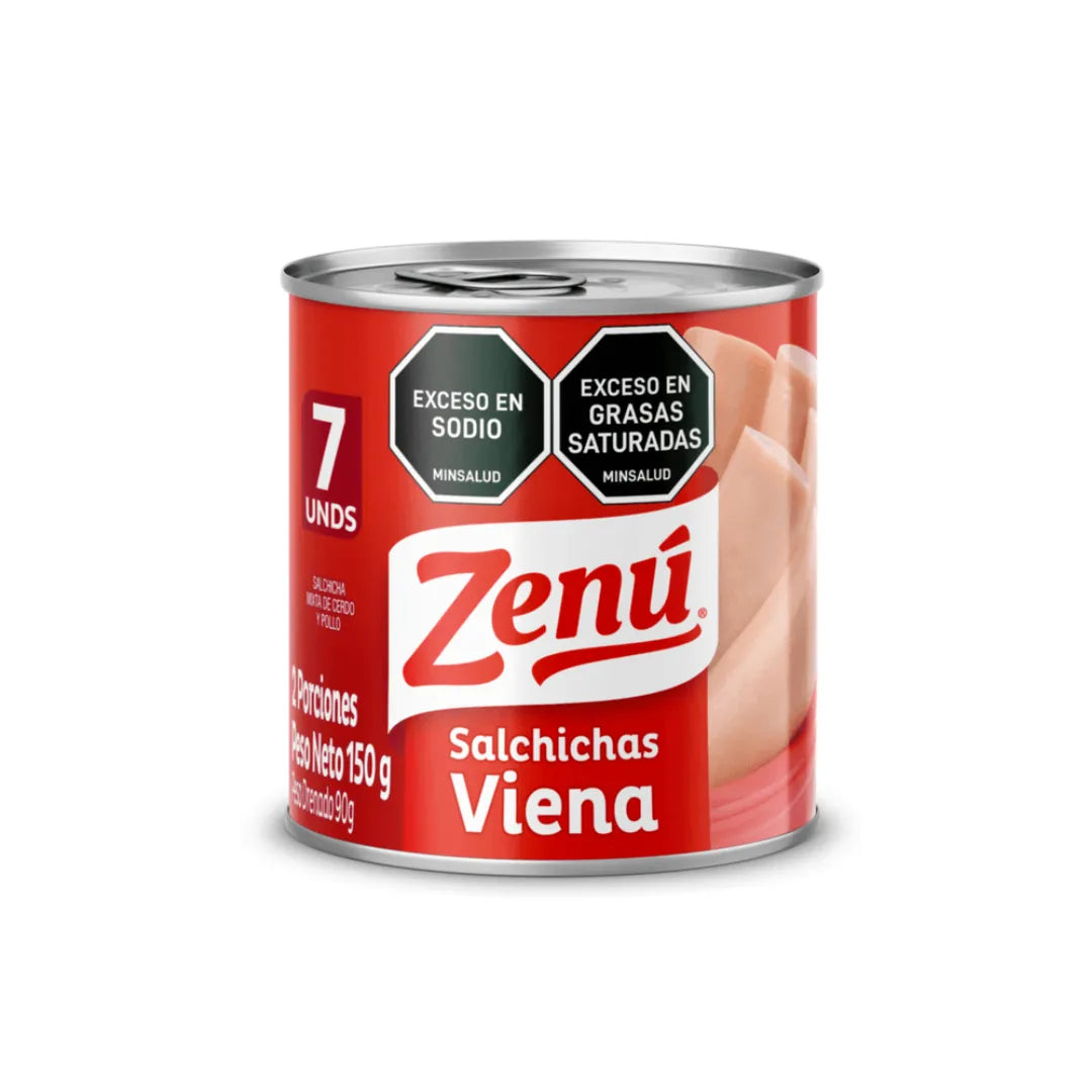 SALCHICHAS ZENU X 150GR
