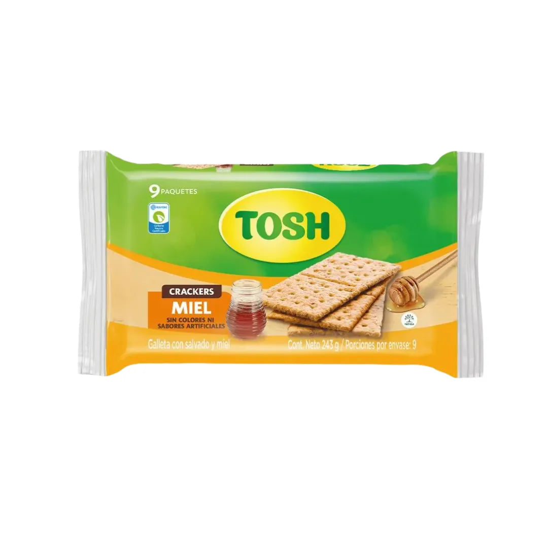 GALLETAS TOSH MIEL X 9UND