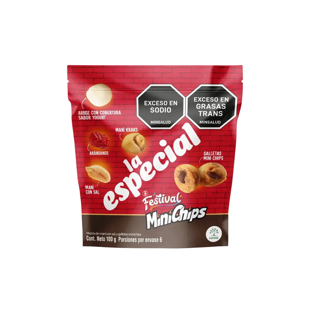 MANI MINICHIPS  LA ESPECIAL X 100GR