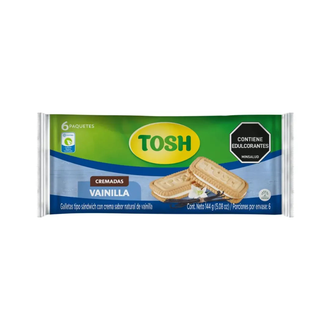 GALLETAS TOSH CREMA X 6UND