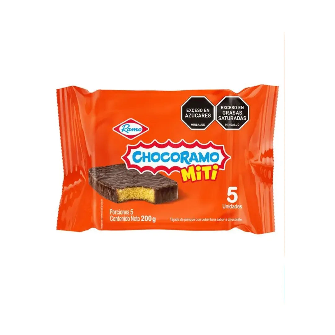 CHOCORAMO TAJADA MITI 40GR X 5UND