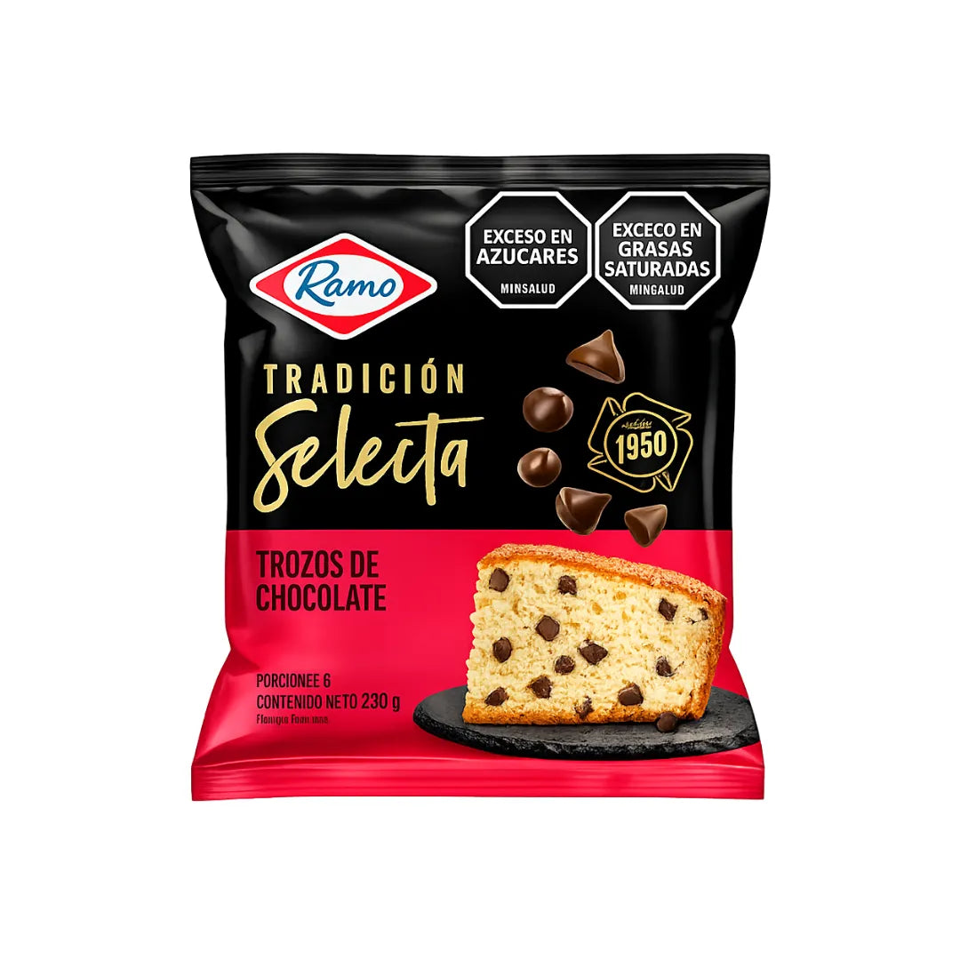 PONQUE RAMO SELECTA TROZOS CHOCOLATE X 230GR