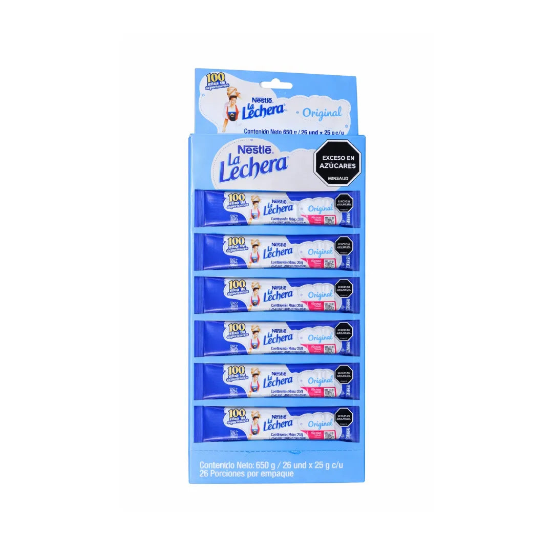 LECHE CONDENZADA LA LECHERA RISTRA X 26UND