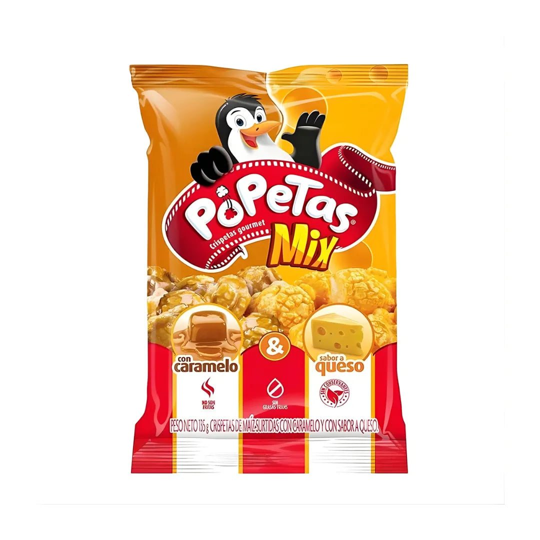 POPETAS CARAMELO QUESO FAMILIAR X 120GR