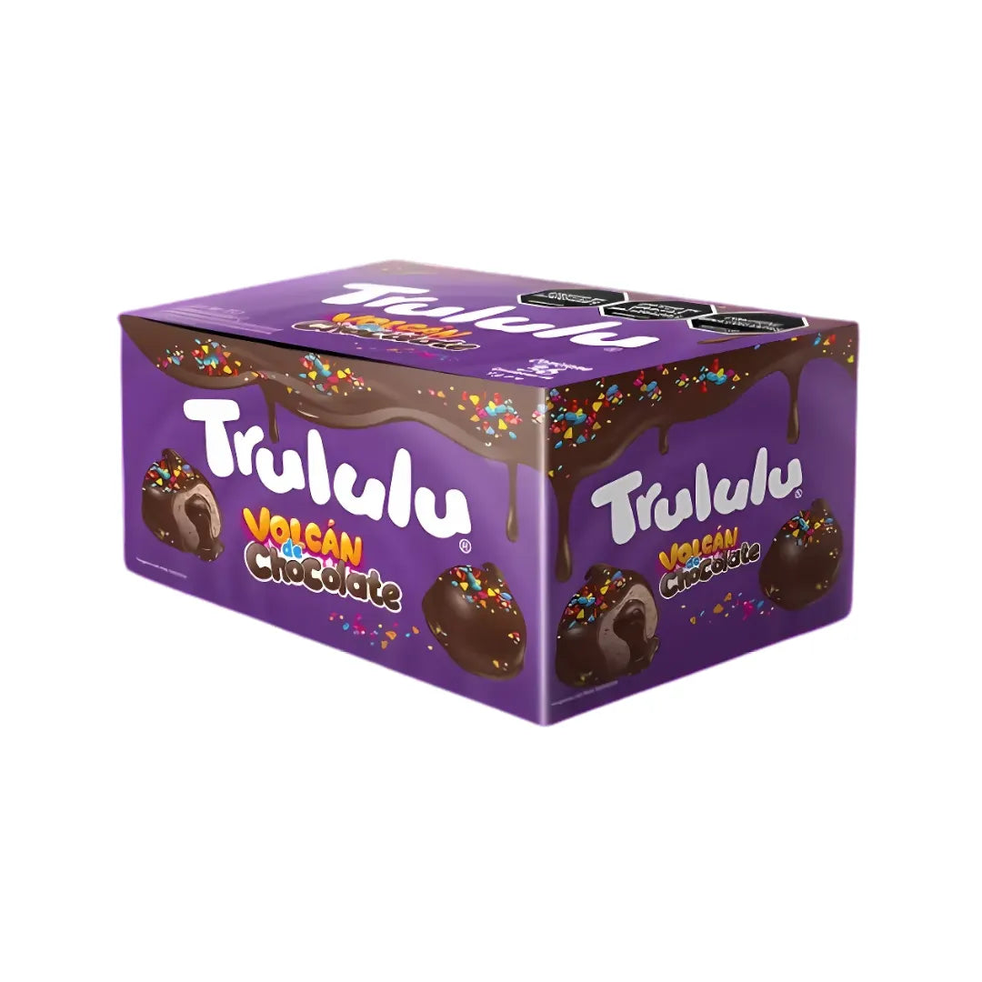 MASMELOS TRULULU VOLCAN CHOCOLATE X 36UND