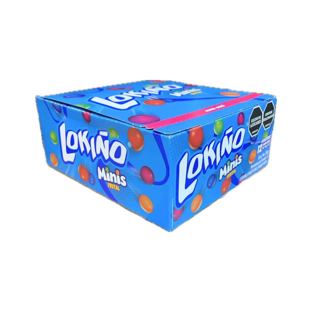 CARAMELO LOKIÑO MINIS FRUTAL X 12UND