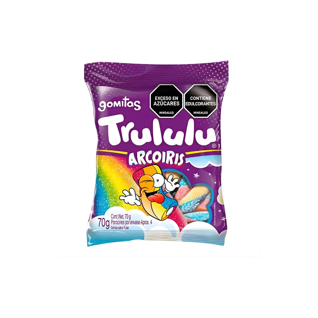 GOMAS TRULULU ARCOIRIS 70GR 