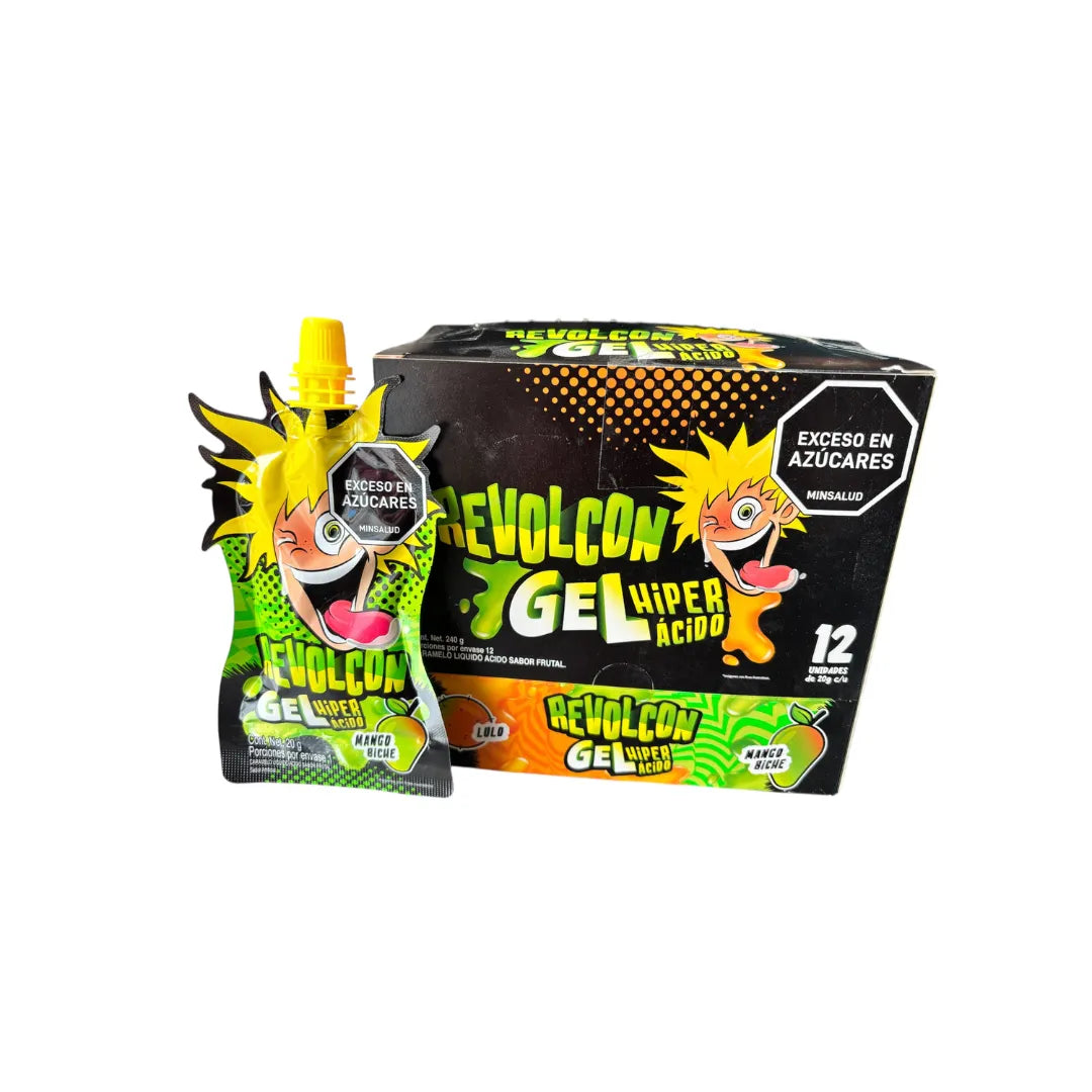CARAMELO REVOLCON GEL HIPER ACIDO X 12UND