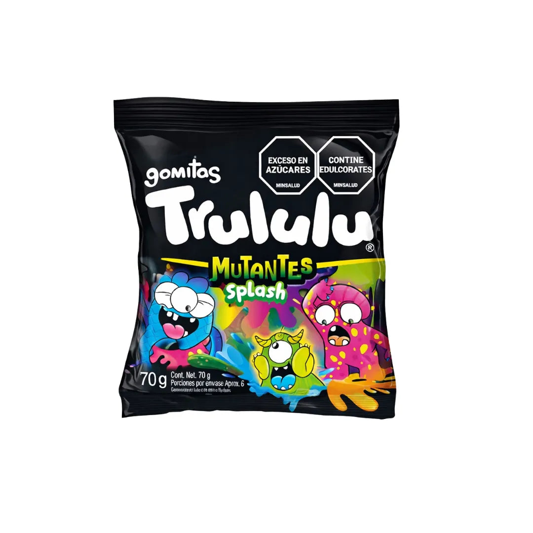 GOMAS TRULULU MUTANTES SPLASH 70GR 