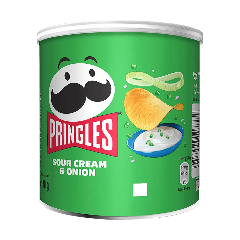 PAPAS PRINGLES CREMA Y CEBOLLA X 40GR 