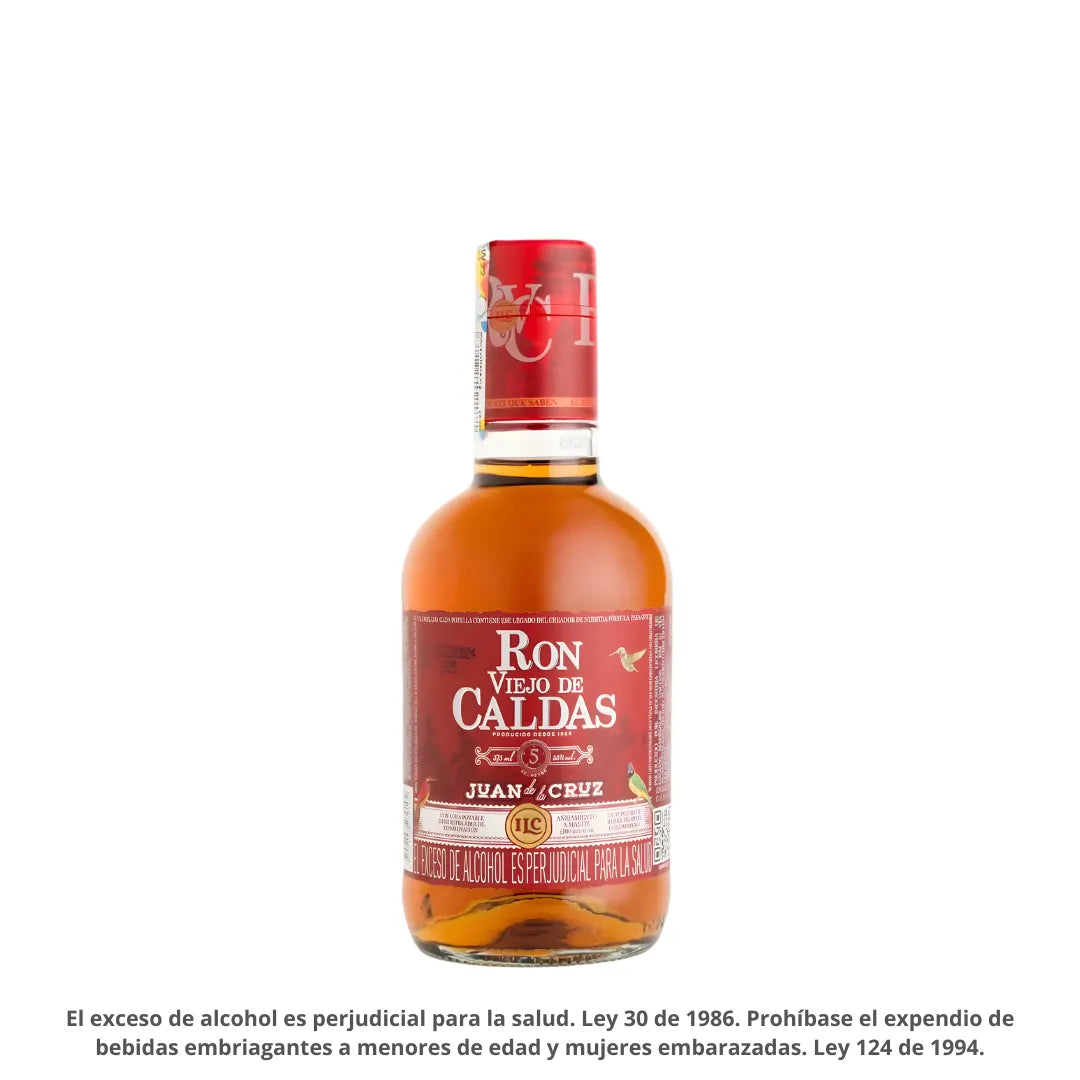 RON VIEJO DE CALDAS 5 AÑOS X 375ML