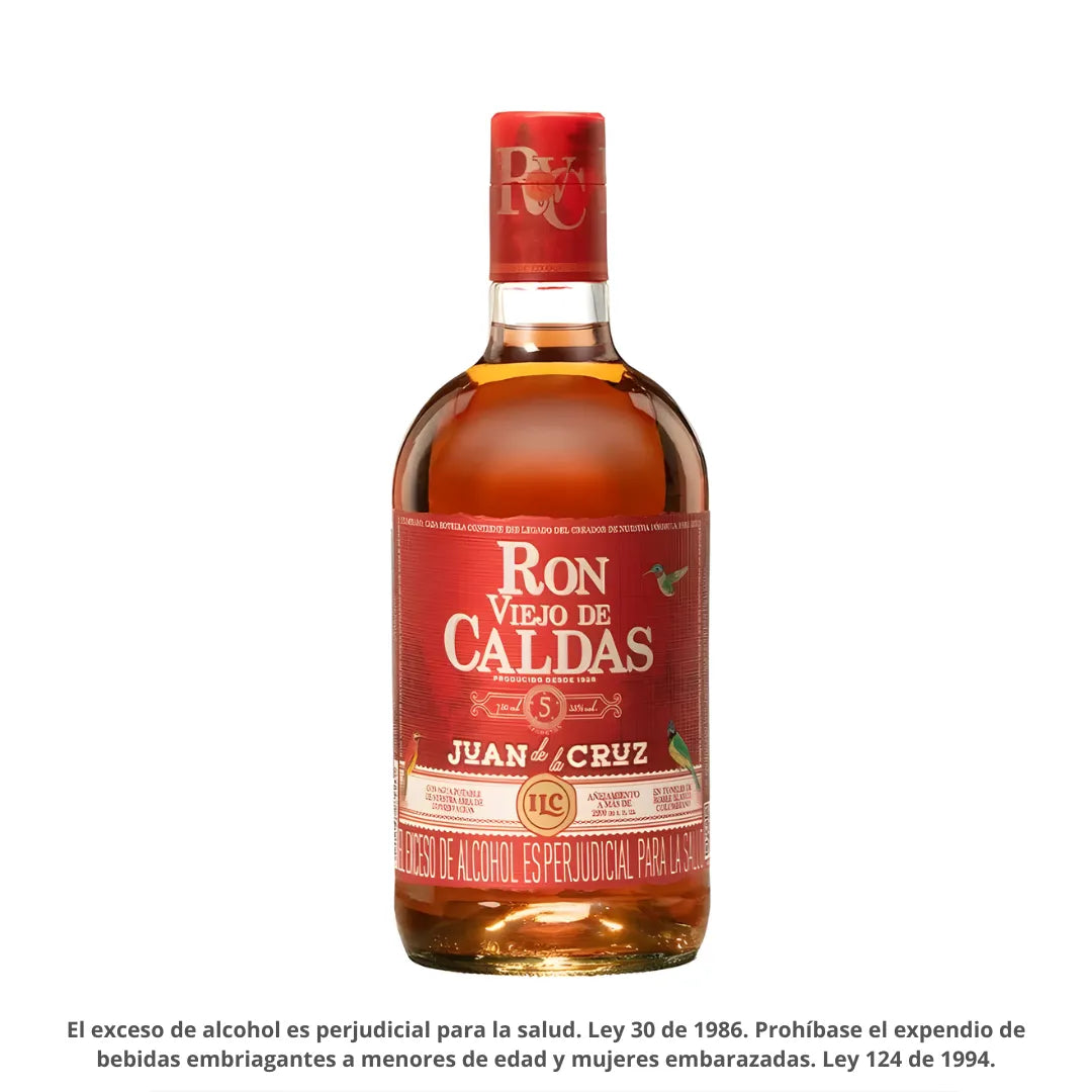 RON VIEJO DE CALDAS 5 AÑOS X 750ML
