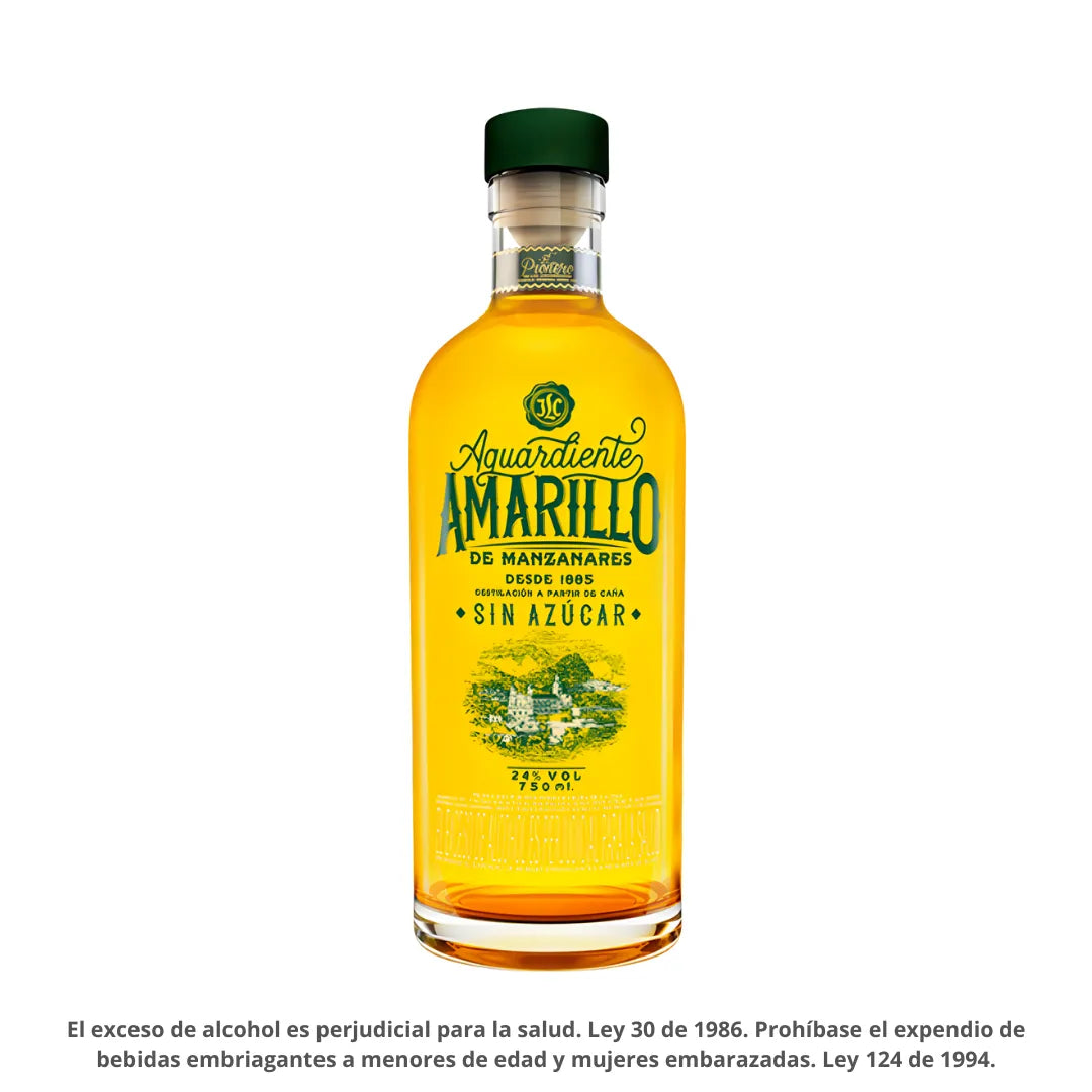 AGUARDIENTE AMARILLO X 750ML