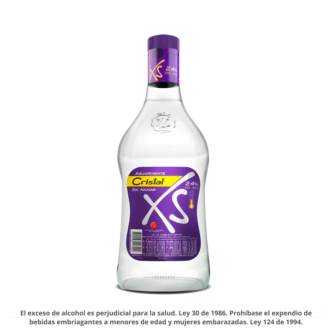 AGUARDIENTE CRISTAL XS X 750ML