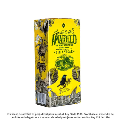 AGUARDIENTE AMARILLO TETRAPACK X 1000ML