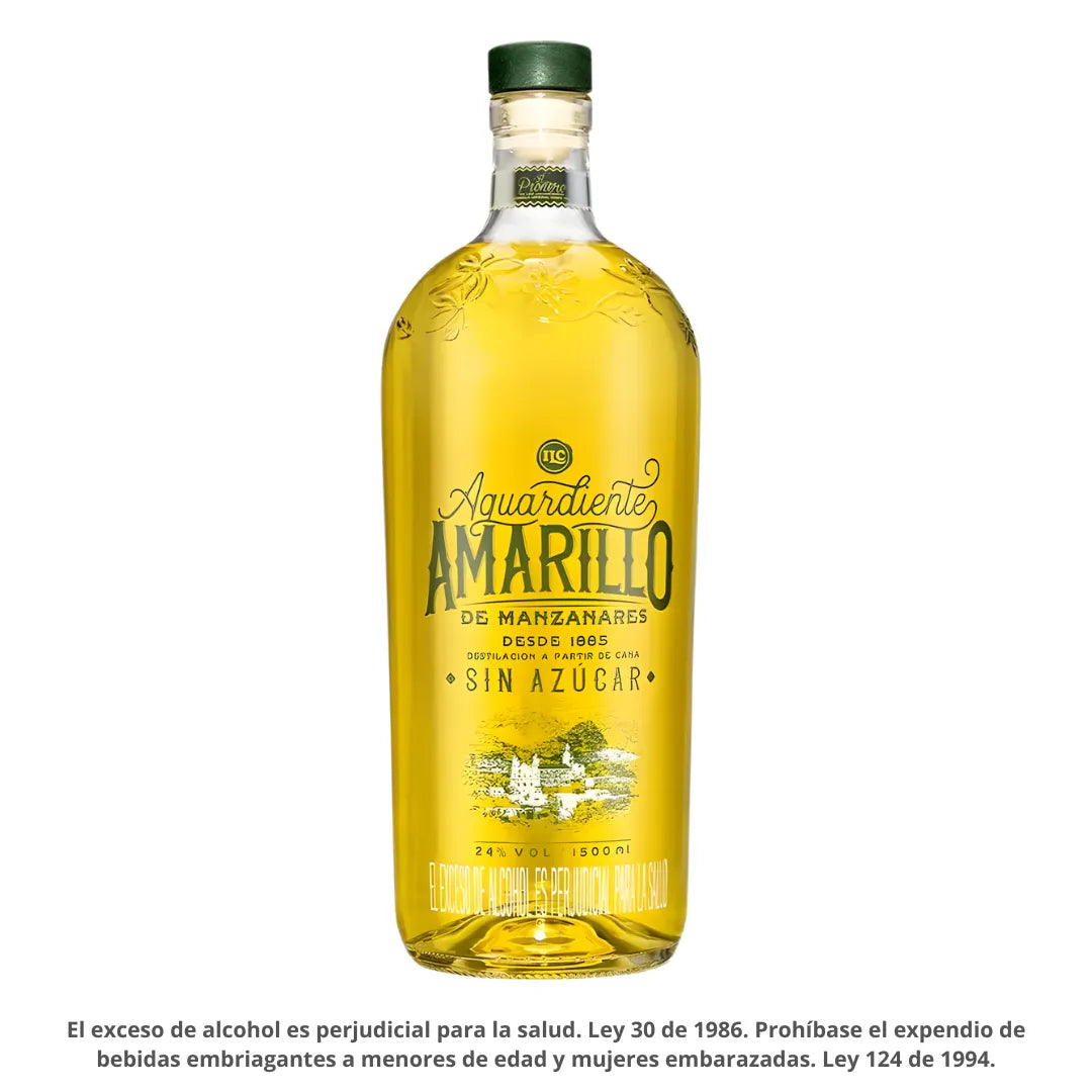 AGUARDIENTE AMARILLO X 1.5LT