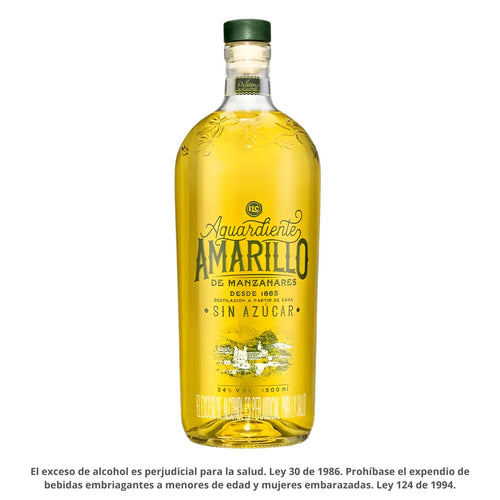 AGUARDIENTE AMARILLO X 1.5LT