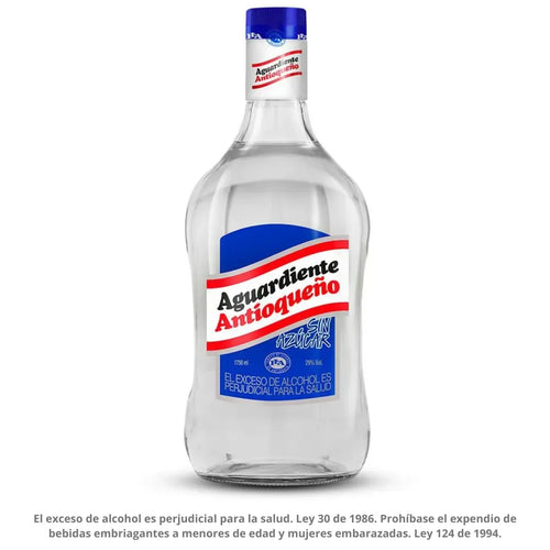 AGUARDIENTE ANTIOQUEÑO AZUL X 2000ML