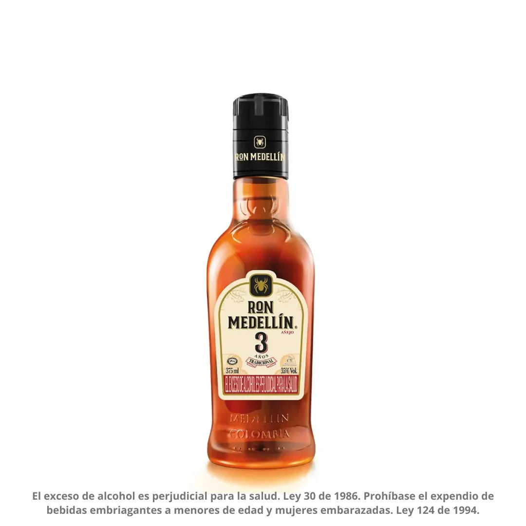 RON MEDELLIN 3 AÑOS X 375ML