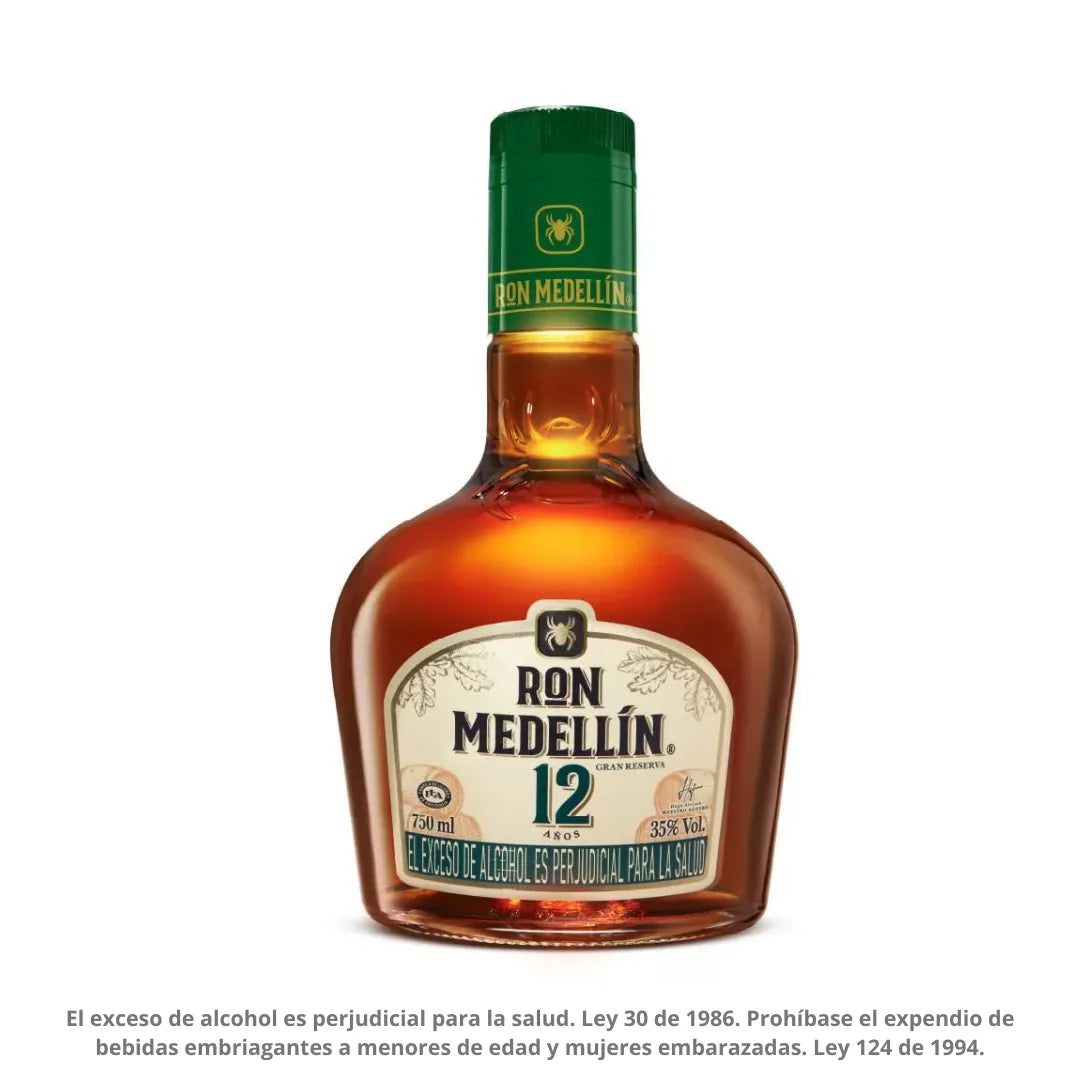 RON MEDELLIN 12 AÑOS X 750ML