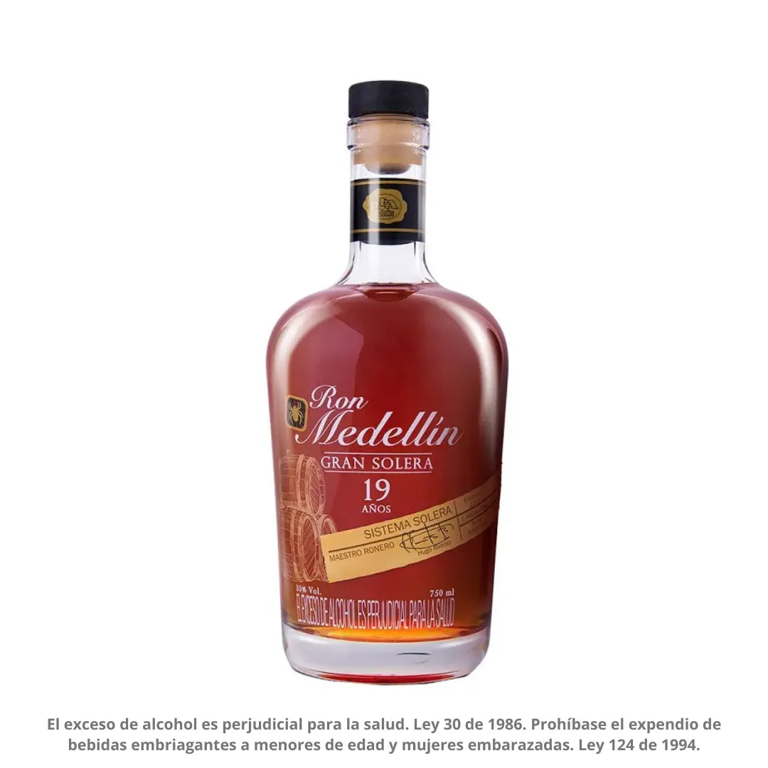RON MEDELLIN 19 AÑOS X 750ML