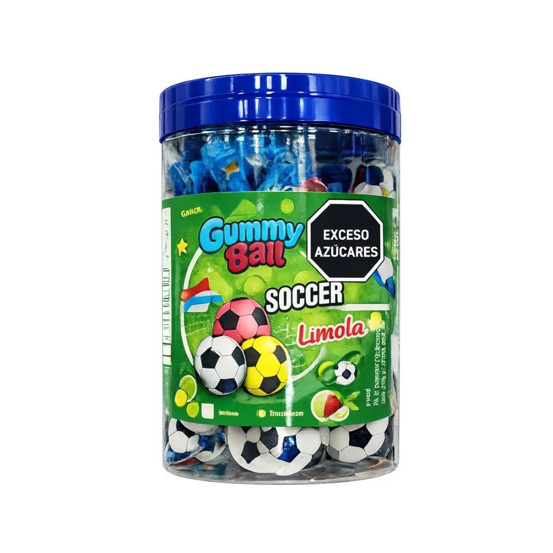 GUMMY BALL SOCCER X 30UND