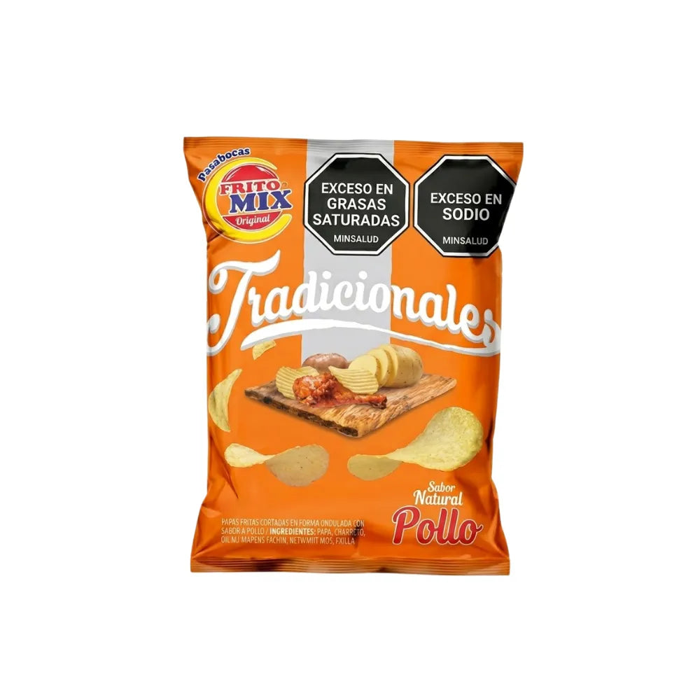 PAPAS TRADICIONALES POLLO X 12UND/20GR