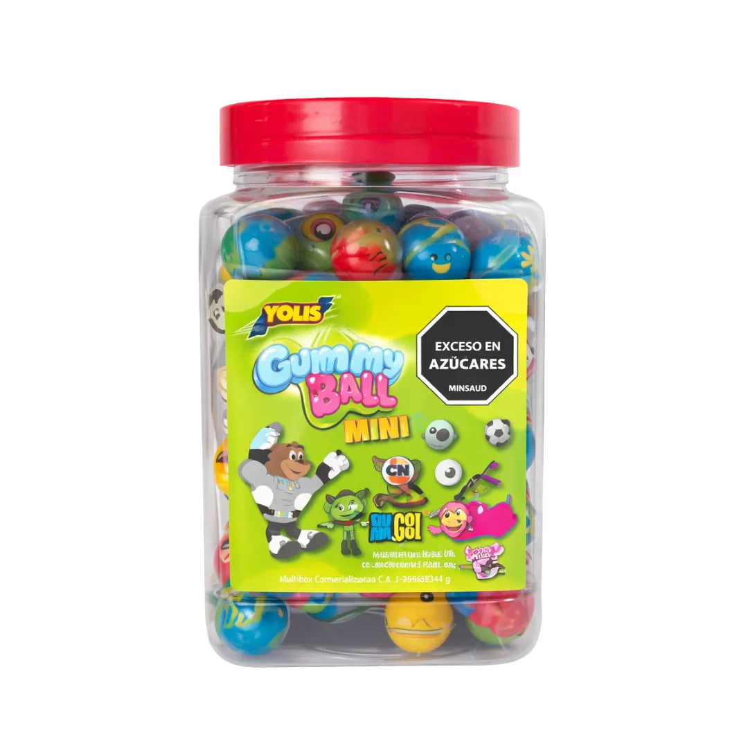 GUMMY BALL SURTIDO X 120UND/2.5GR