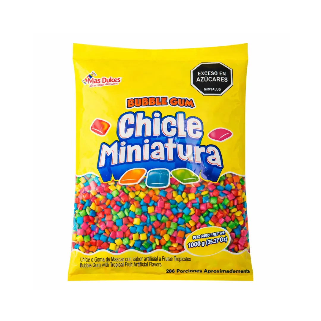 CHICLE MINIATURA X 1000GR