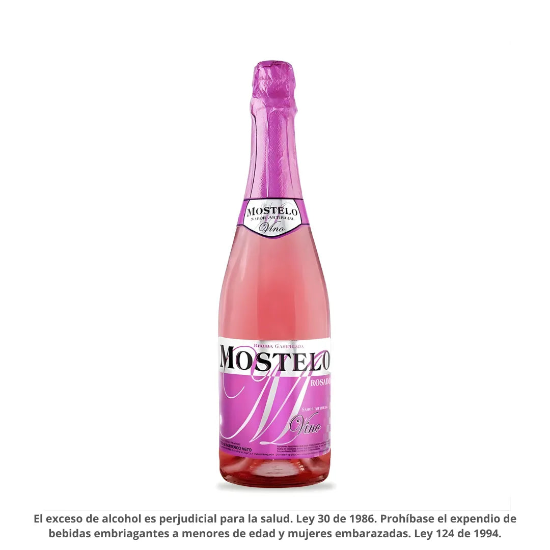 CHAMPAÑA MOSTELO ROSADA X 750ML