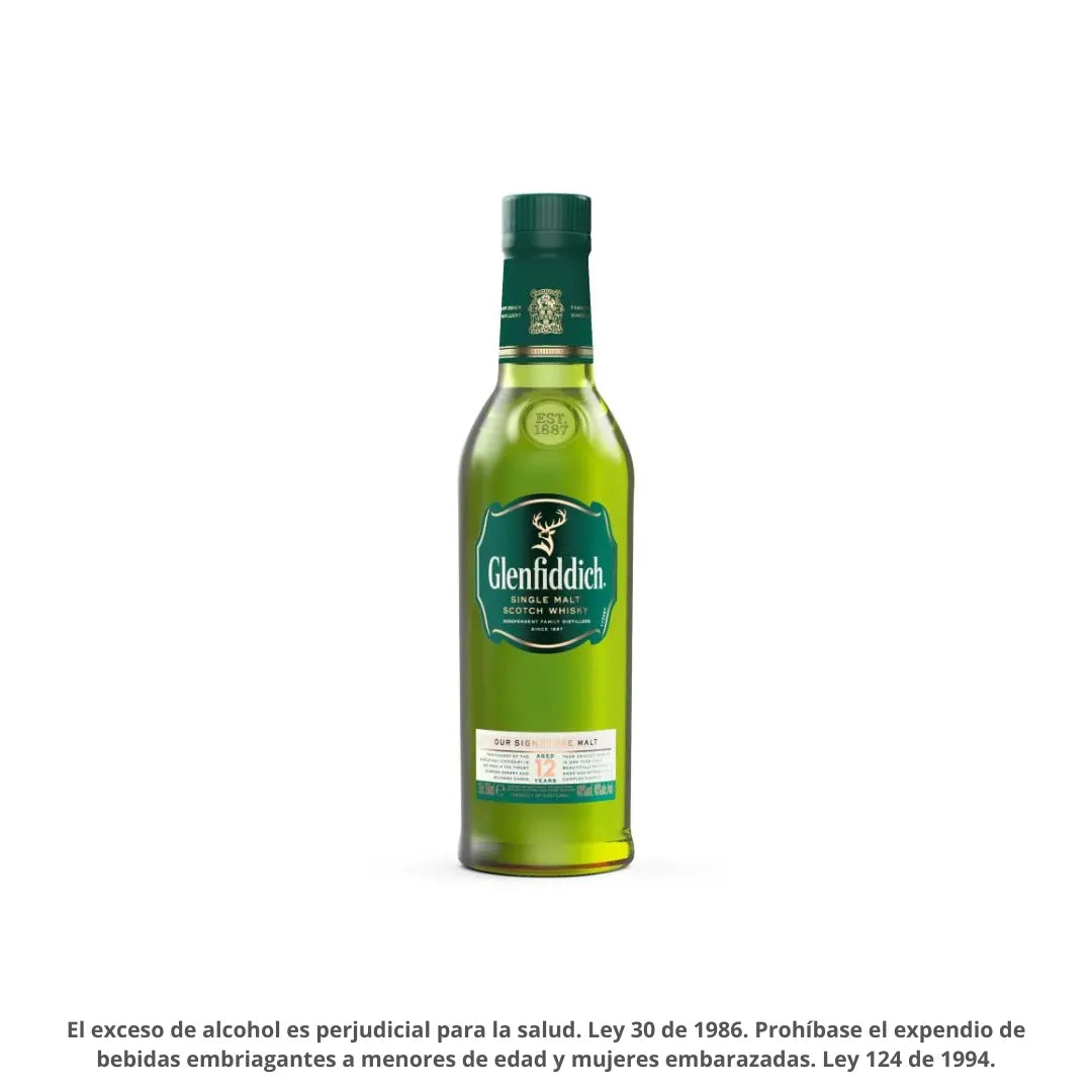 WHISKY GLENFIDDICH 12 MINI X 50ML