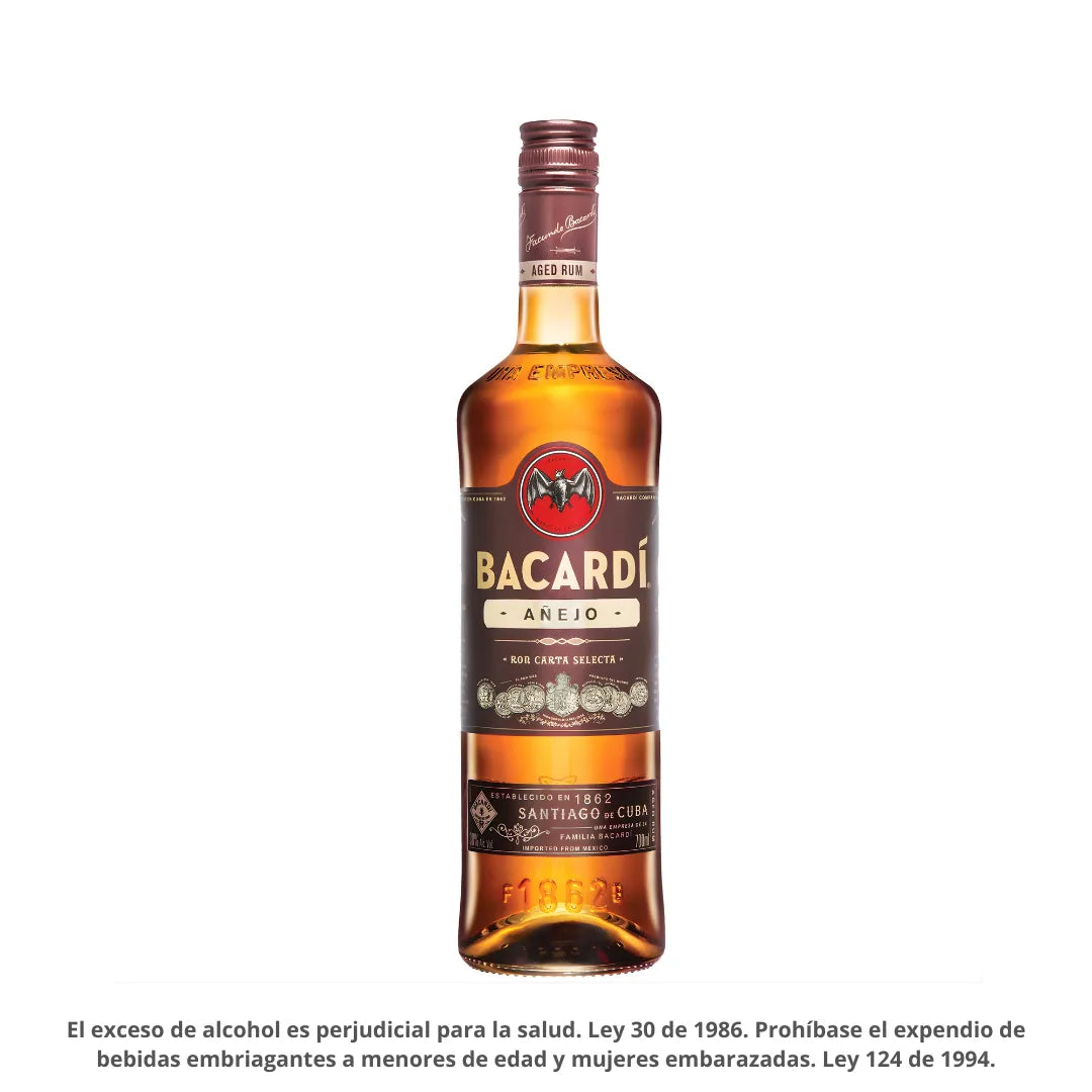 RON BACARDI AÑEJO X 700ML