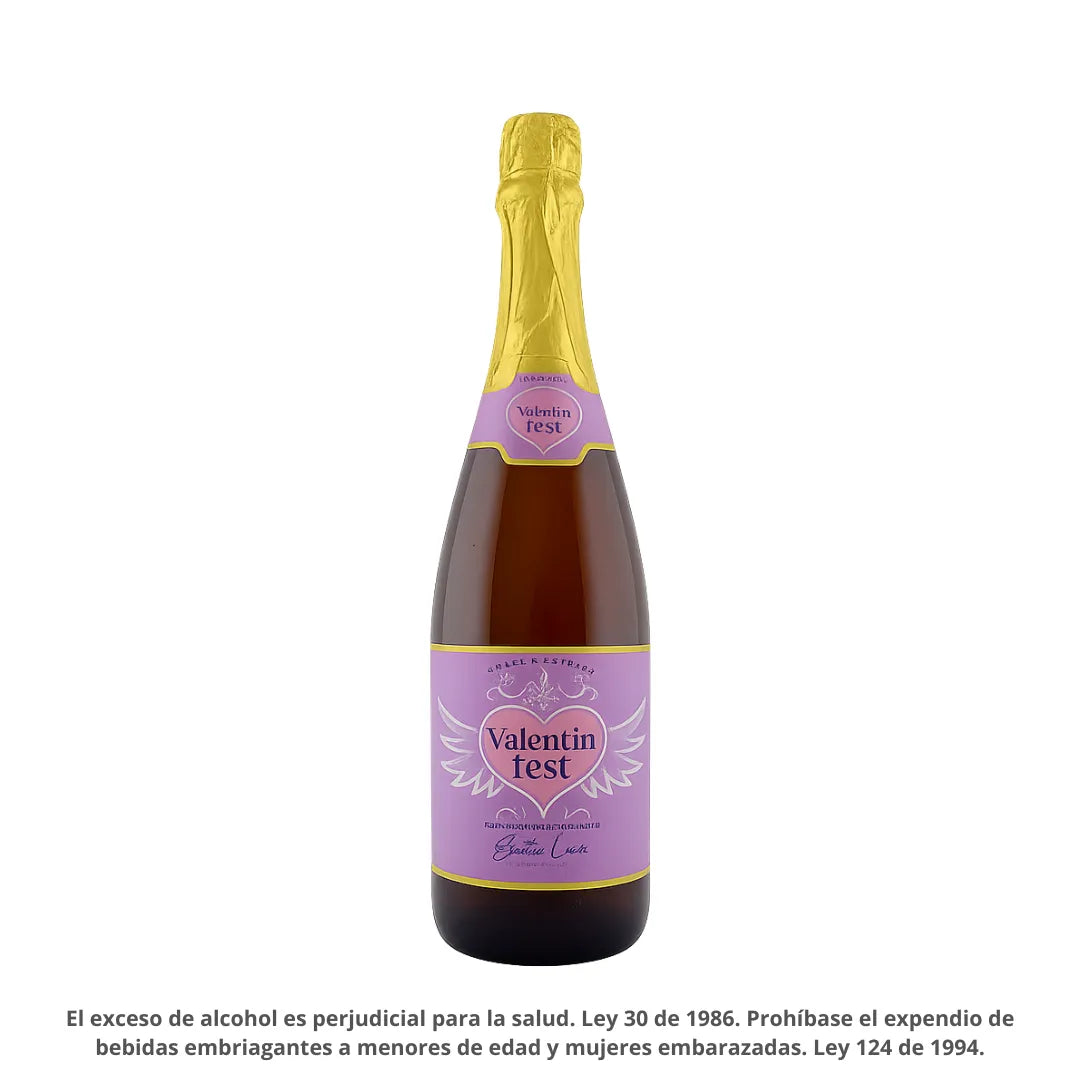 CHAMPAÑA VALENTIN ROSADA X 750ML