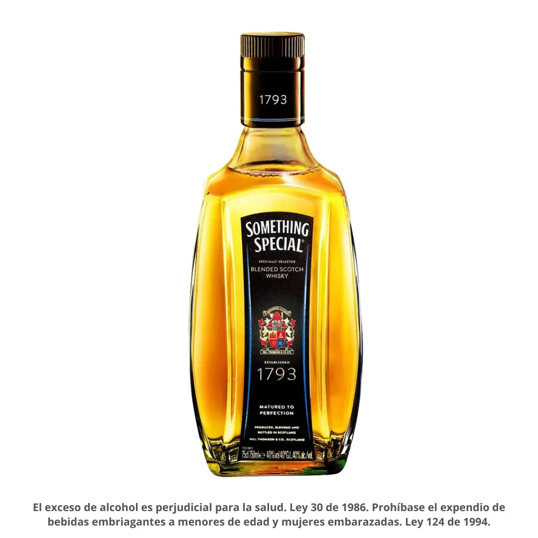 WHISKY SOMETHING SPECIAL X 750ML