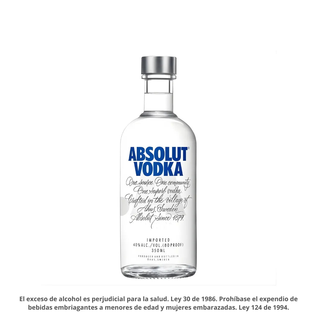 VODKA ABSOLUT X 350ML