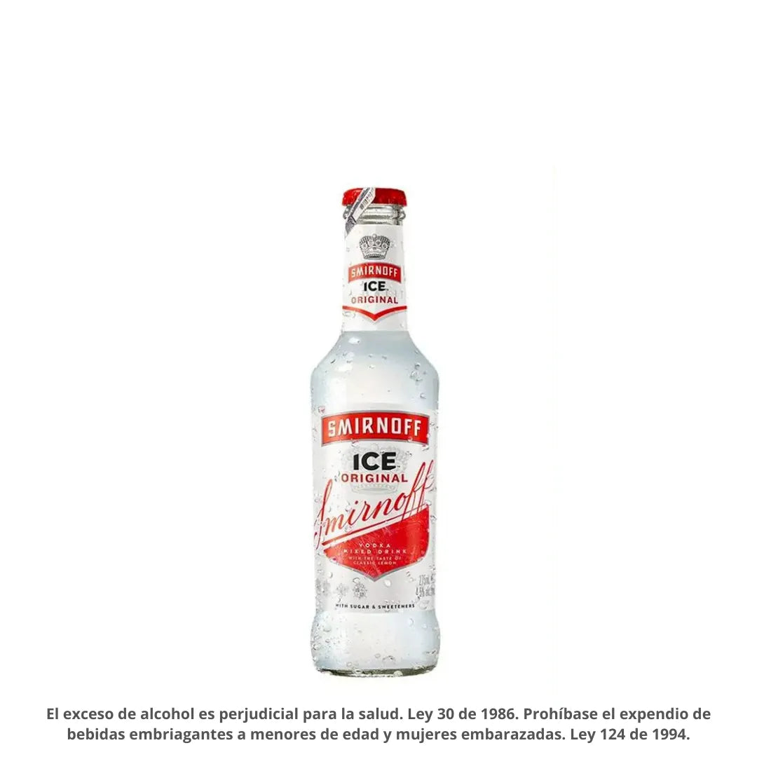 SMIRNOFF ICE ROJO BTLL X 275ML