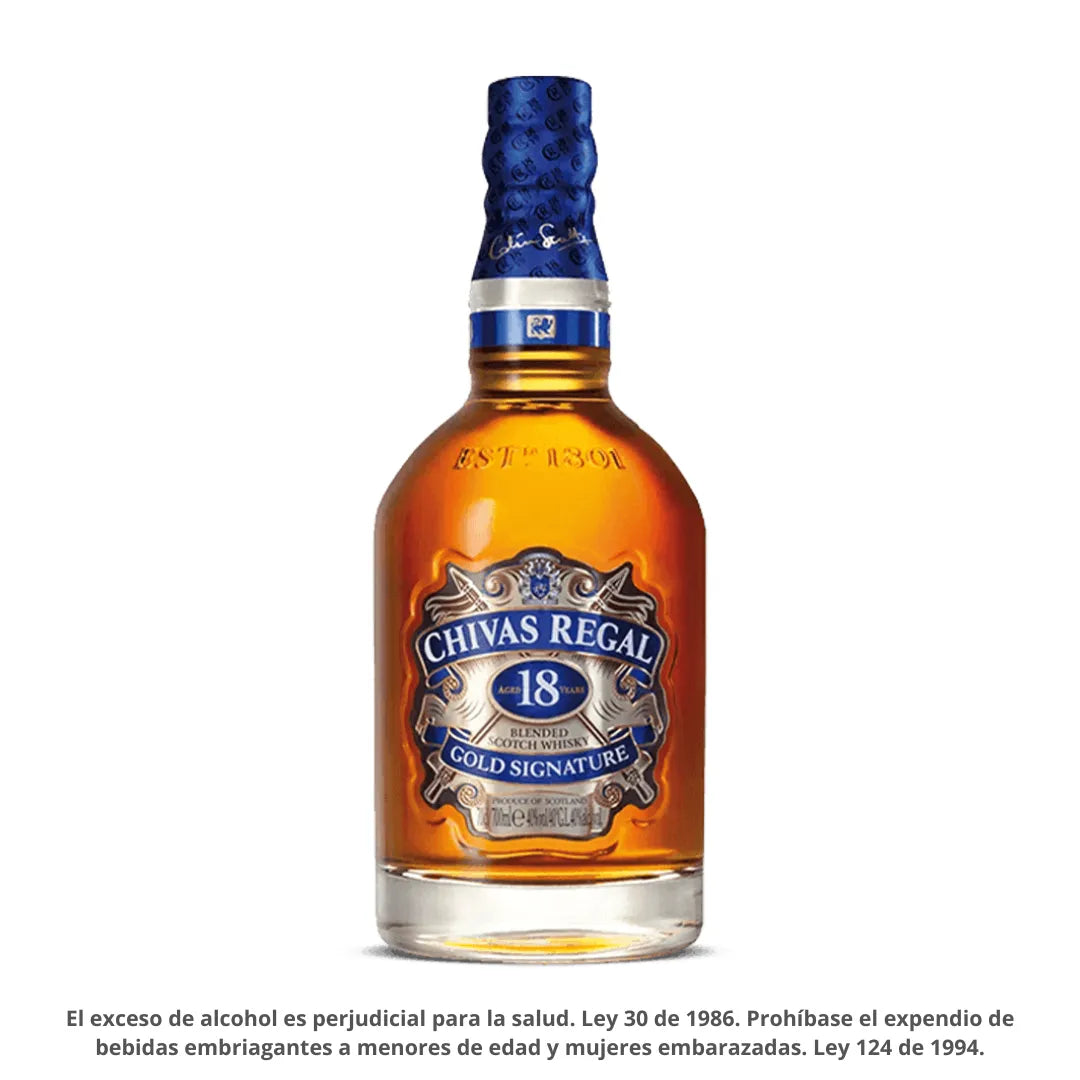 WHISKY CHIVAS REGAL 18 AÑOS X 700ML